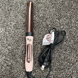 L’ange 1.25 Le Curl Curing Wand- Pink and Rose Gold